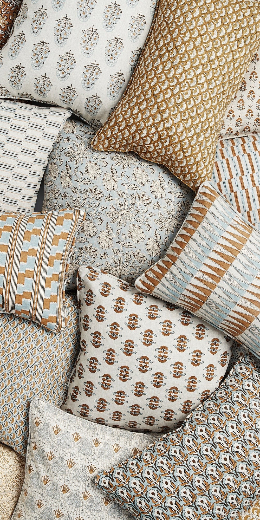 Tuvalu Toffee Cushion in - Cushions - Walter G Australia