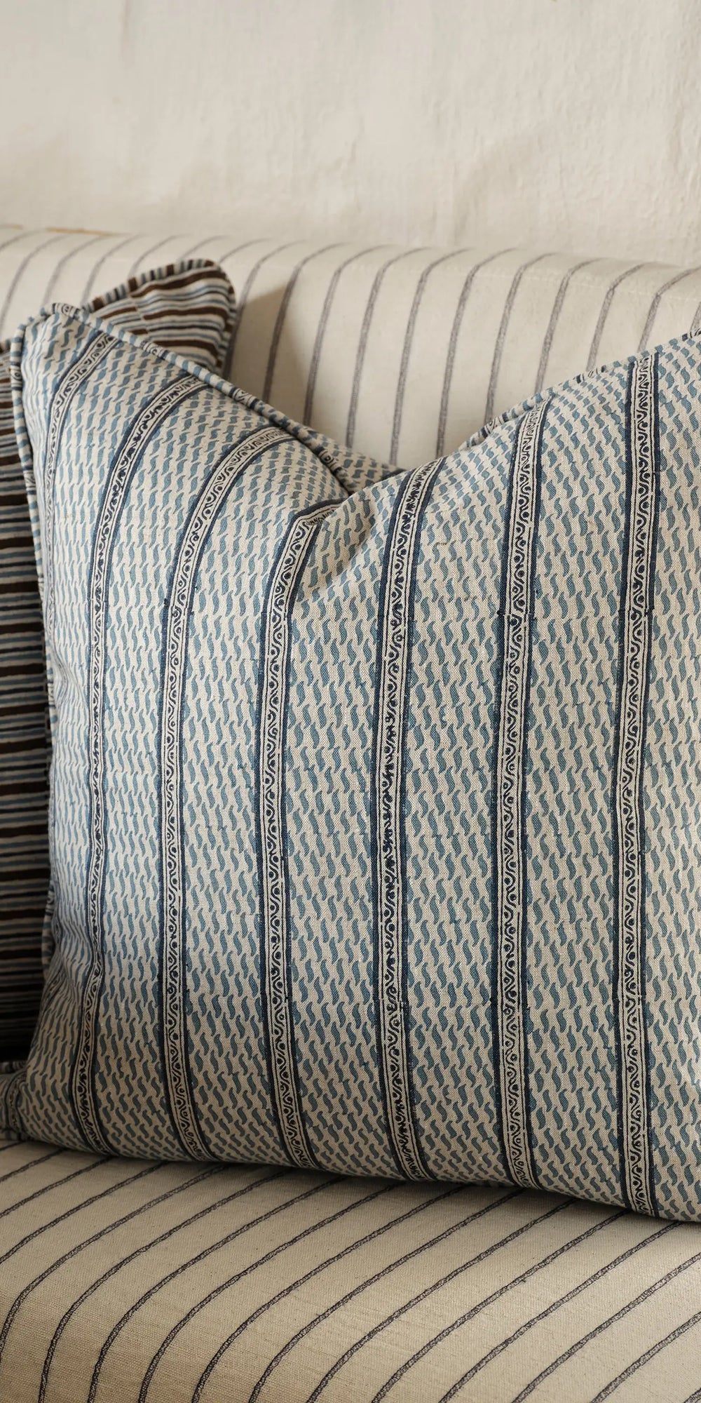 Aliki Azure Cushion