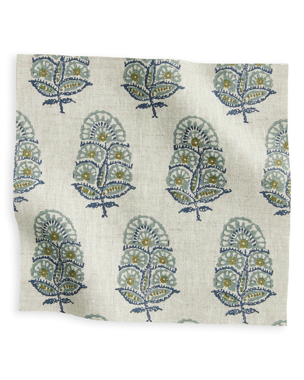 Zardosi Celadon linen