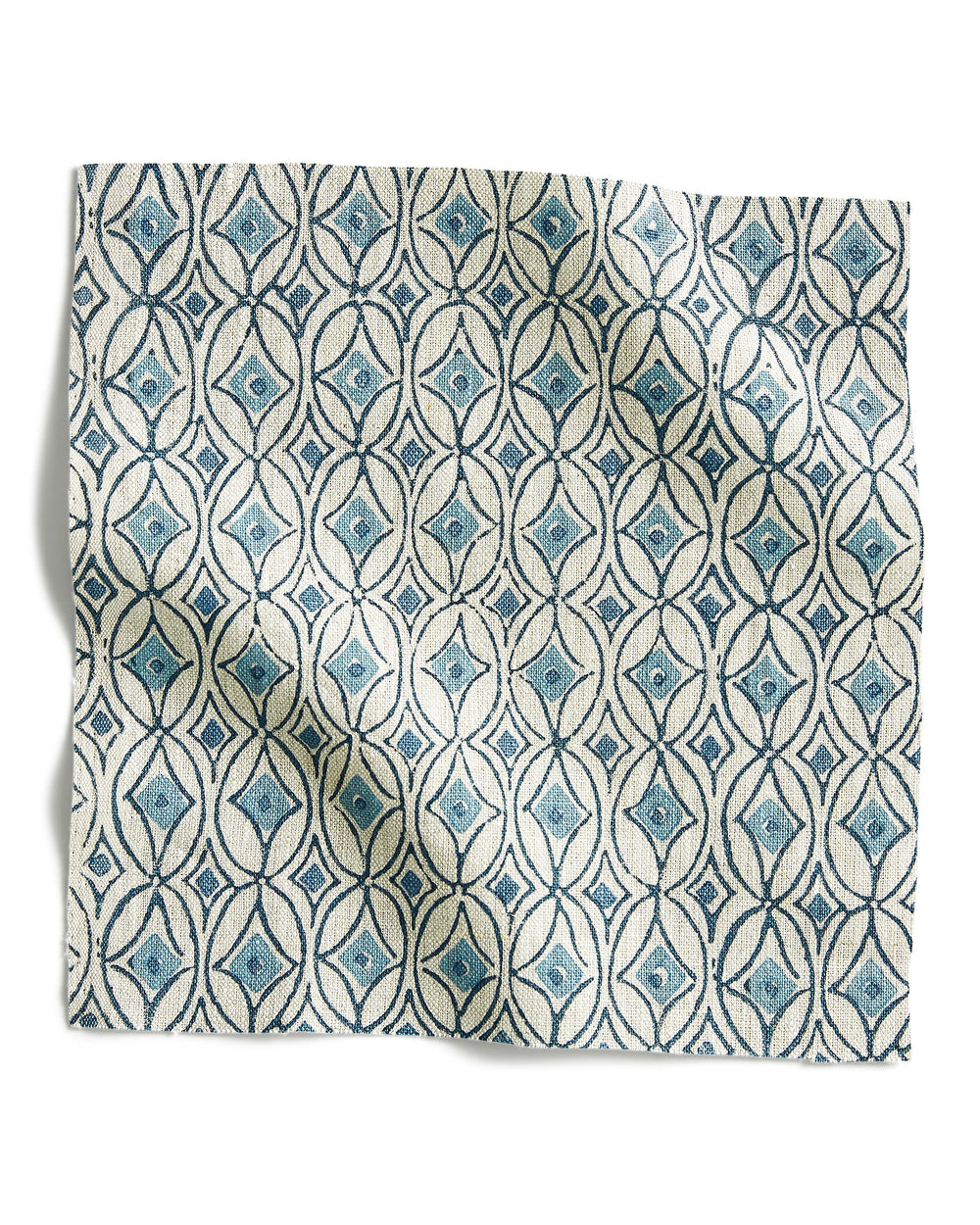 Condesa Azure linen swatch
