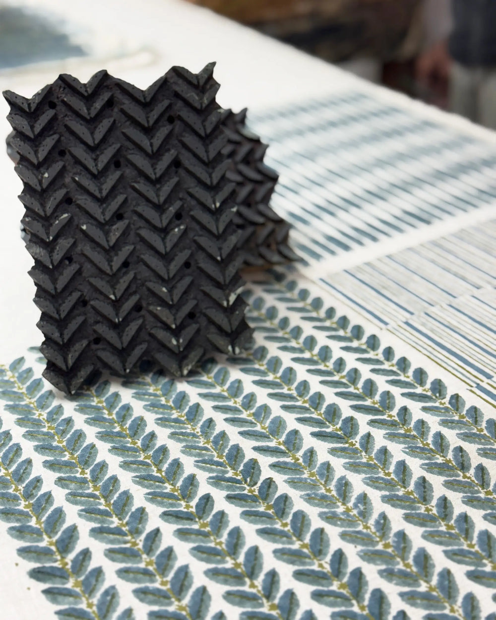 Benaki Azure Cushion