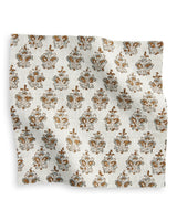 Sanganer Sahara linen swatch