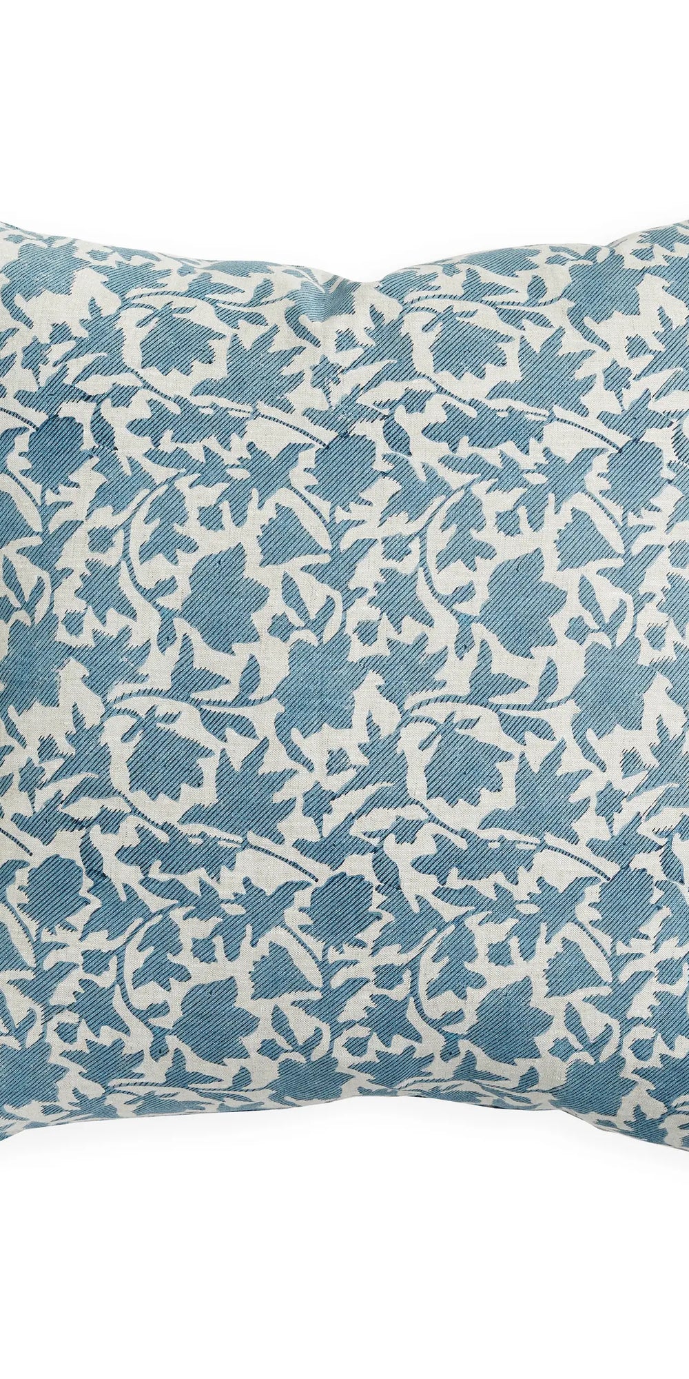 Kalimera Azure linen cushion 55x55cm
