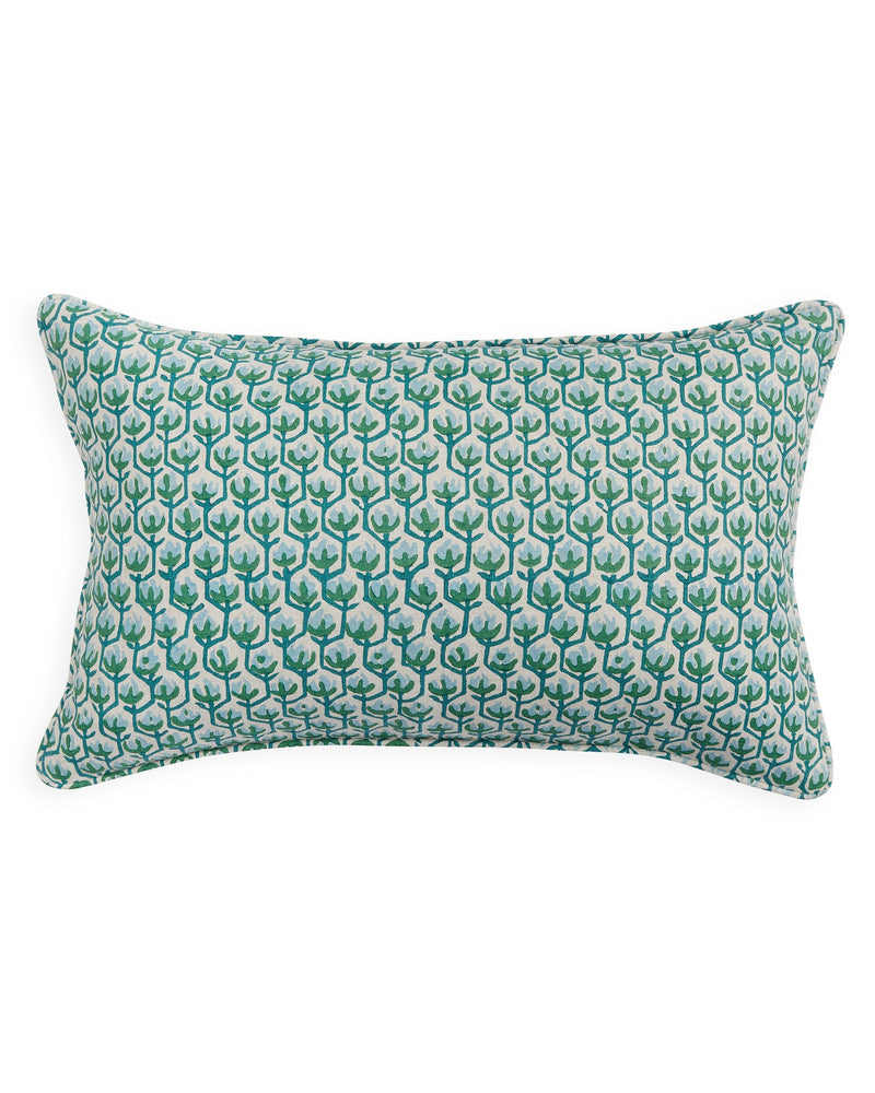 Hermosa Emerald Rectangle Cushion