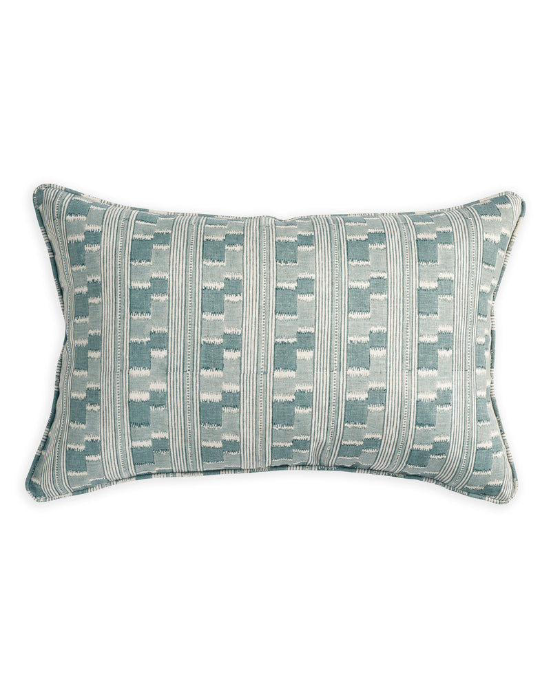 Chowk Celadon Cushion