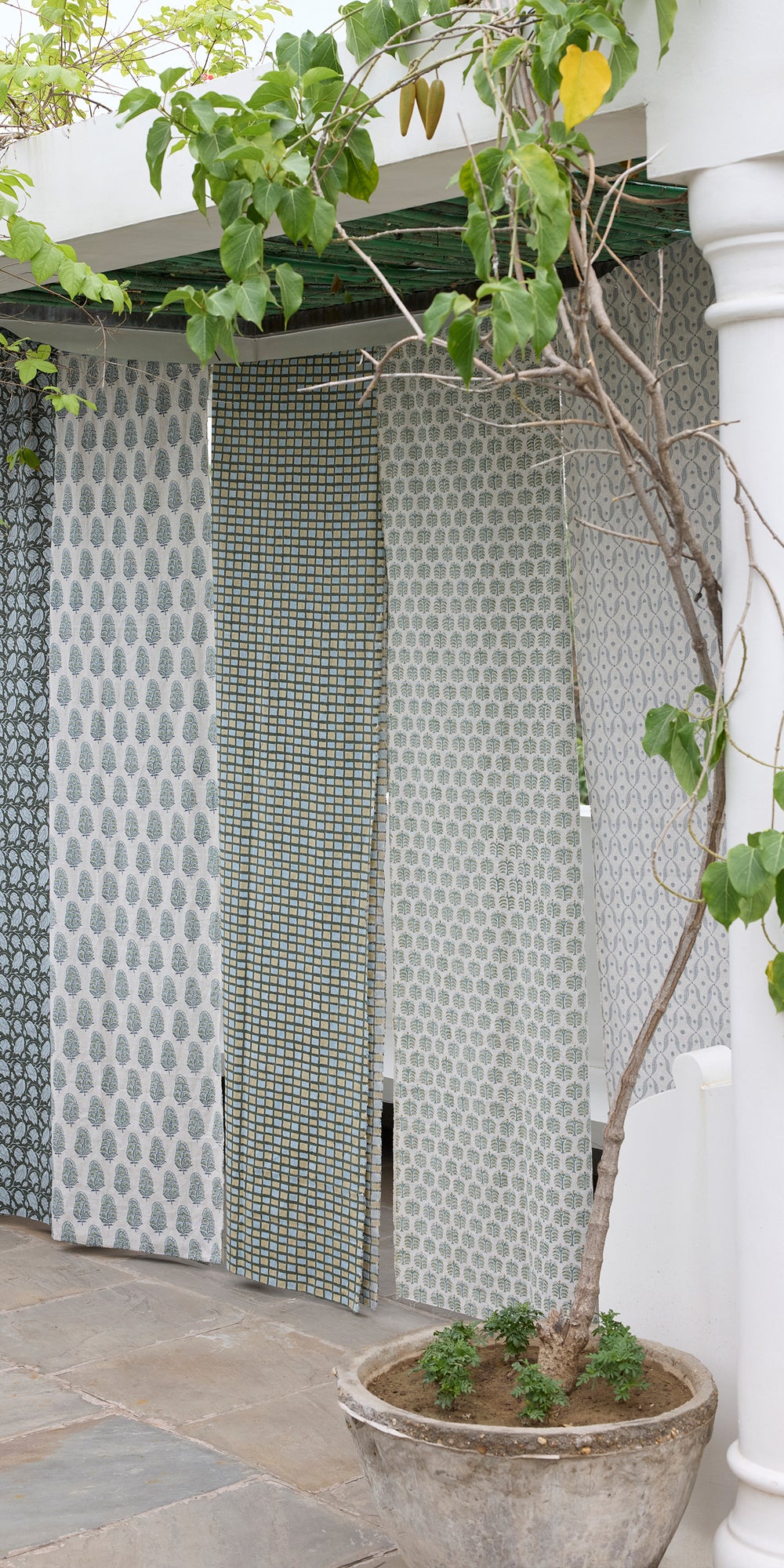 Hera Moss linen in - Fabric - Walter G Australia