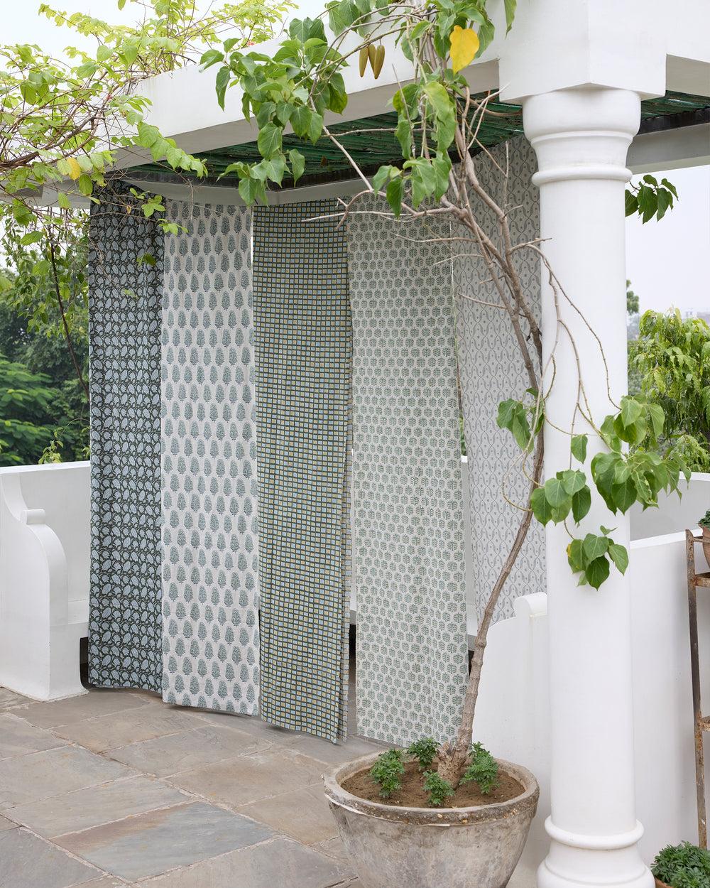 Hera Moss linen in - Fabric - Walter G Australia