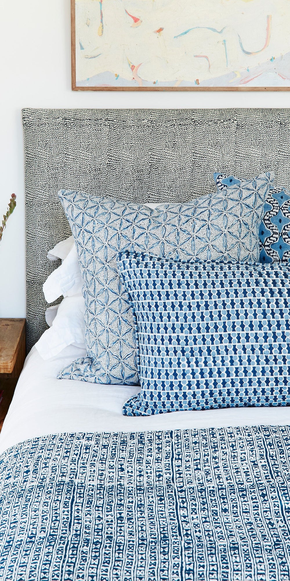 Osaka Azure Cushion in - Cushions - Walter G Australia