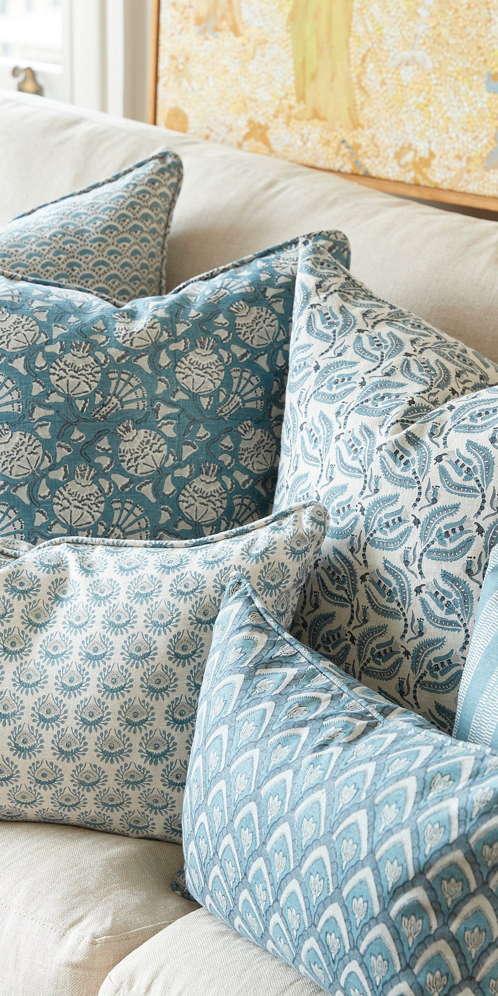 Iznik Mineral Cushion in - Cushions - Walter G Australia
