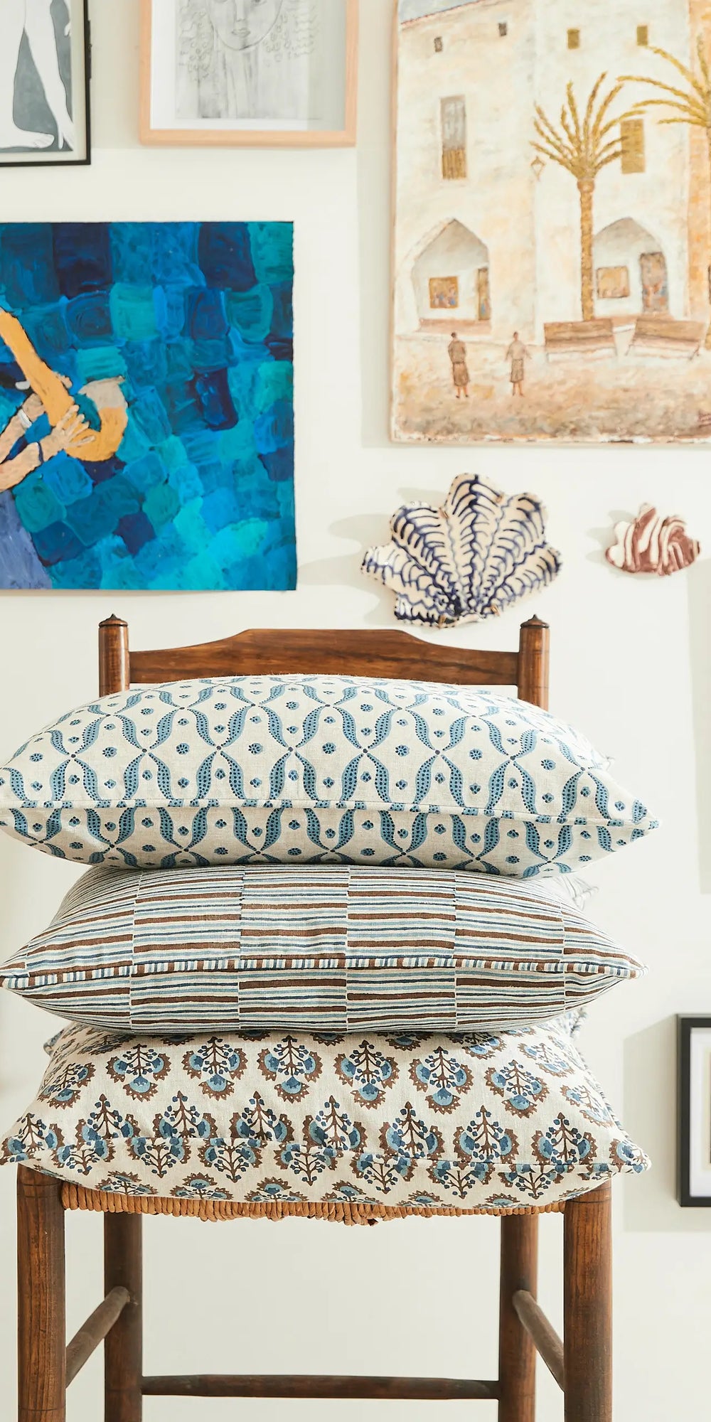 Genoa Azure Cushion