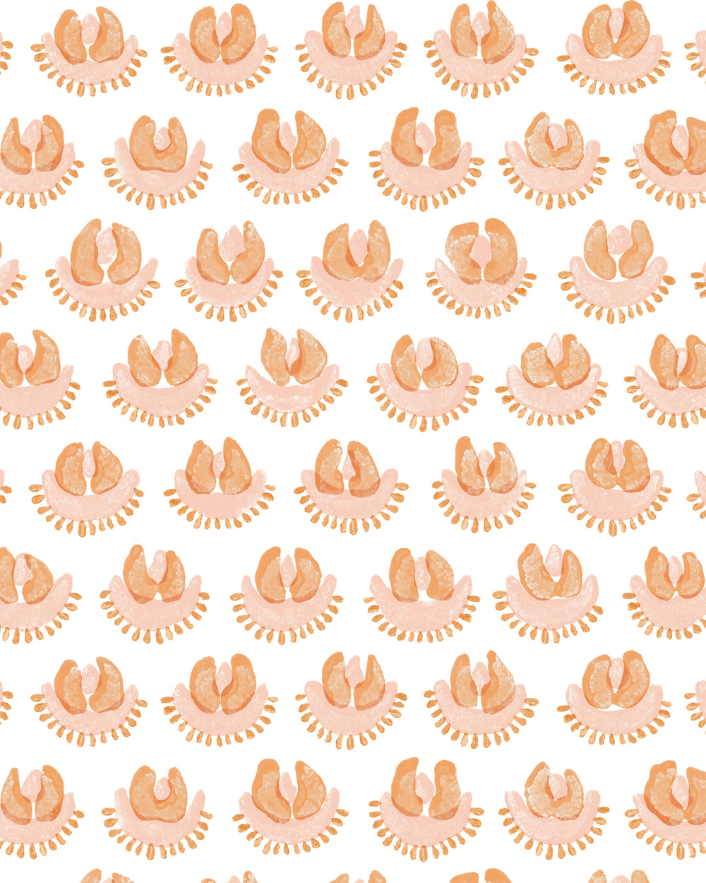 Cadiz Papaya wallpaper swatch