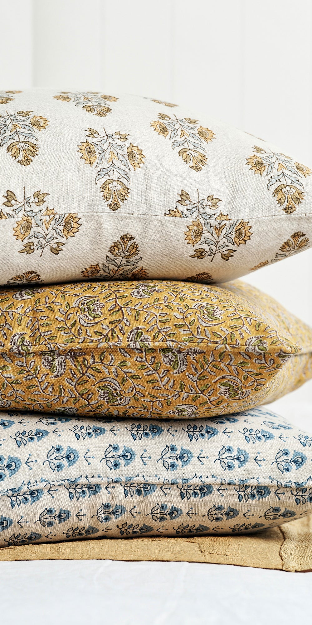 Ubud Golden Cushion in - Cushions - Walter G Australia