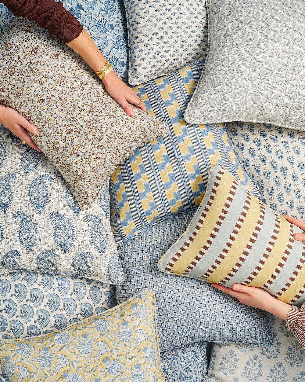 Beirut Riviera Cushion in - Cushions - Walter G Australia