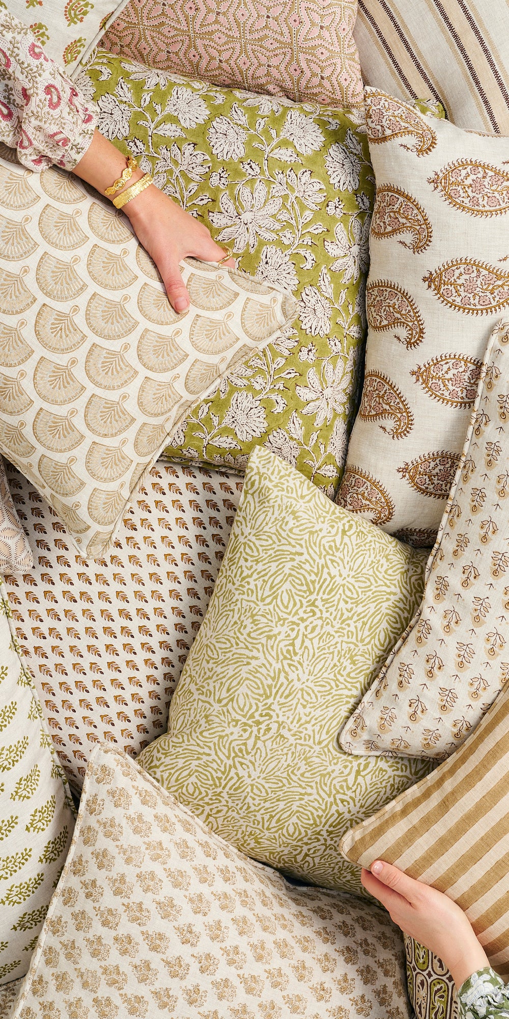 Bodrum Shell Cushion in - Cushions - Walter G Australia