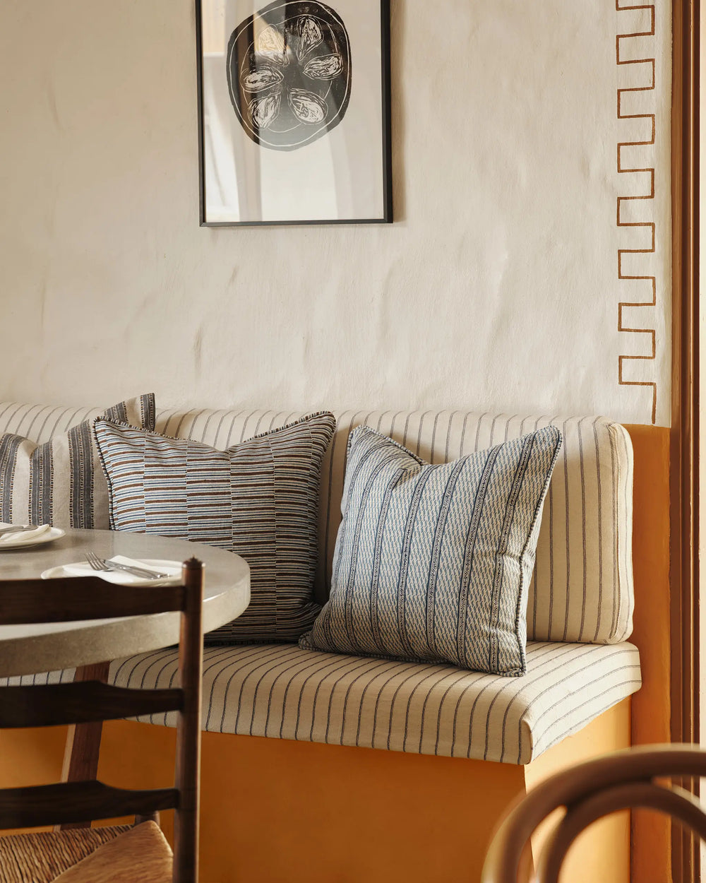 Portofino Cocoa Cushion