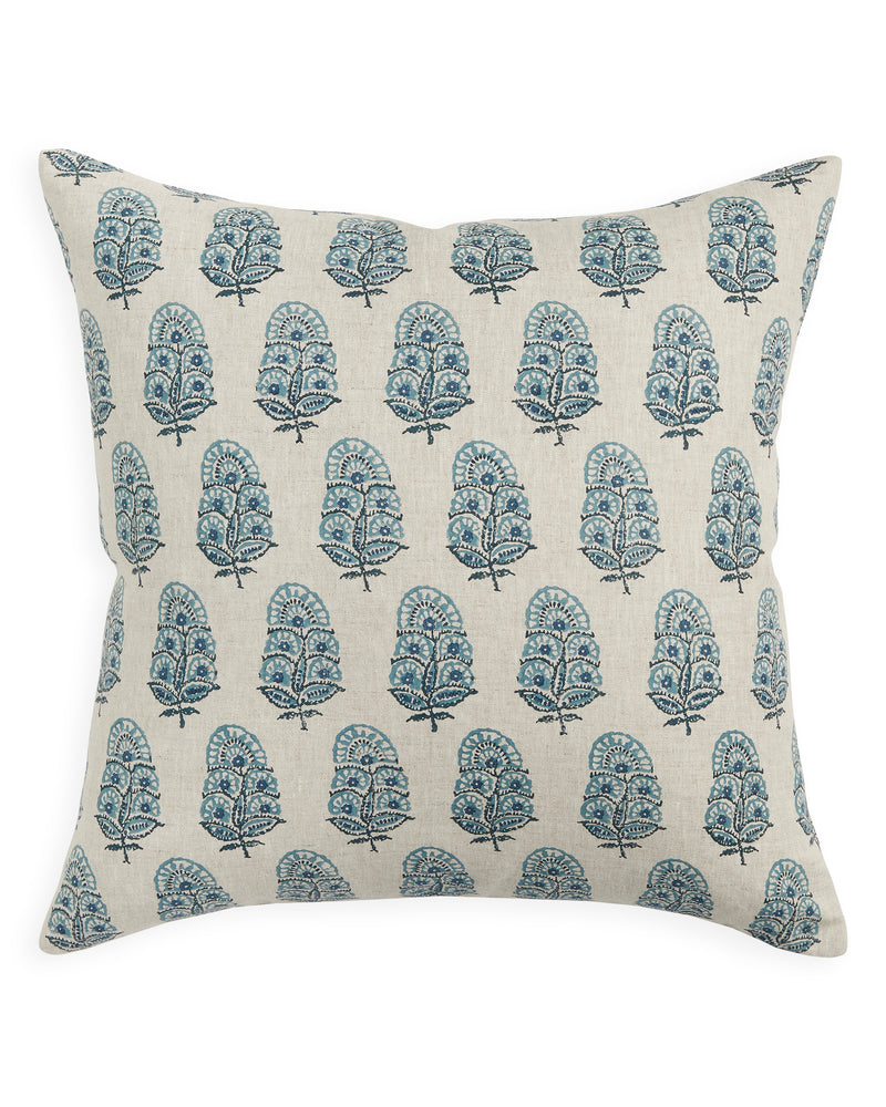 Zardosi Denim Cushion