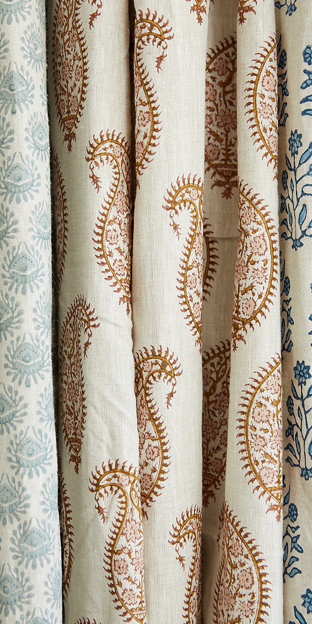 Paisley Petal Linen in - Fabric - Walter G Australia