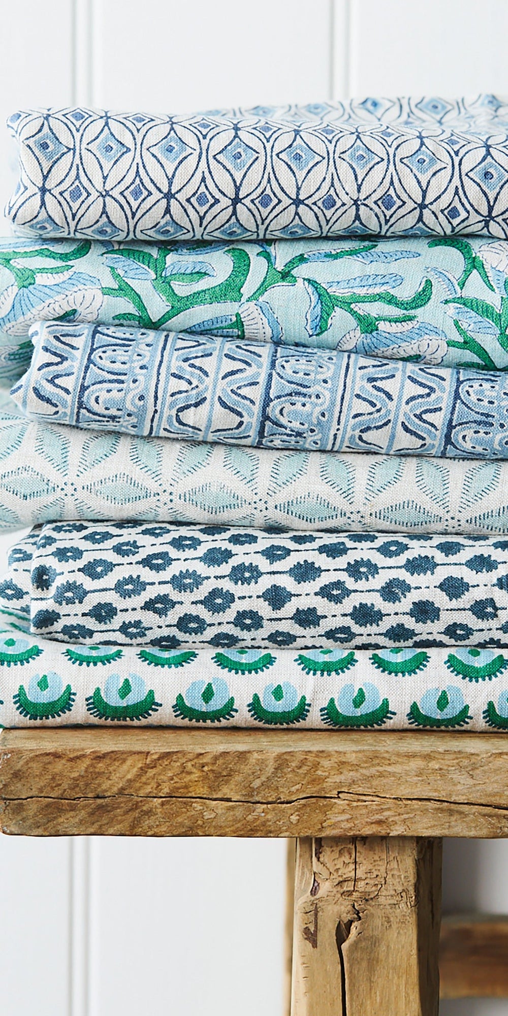 Hanami Light Blue Linen in - Fabric - Walter G Australia