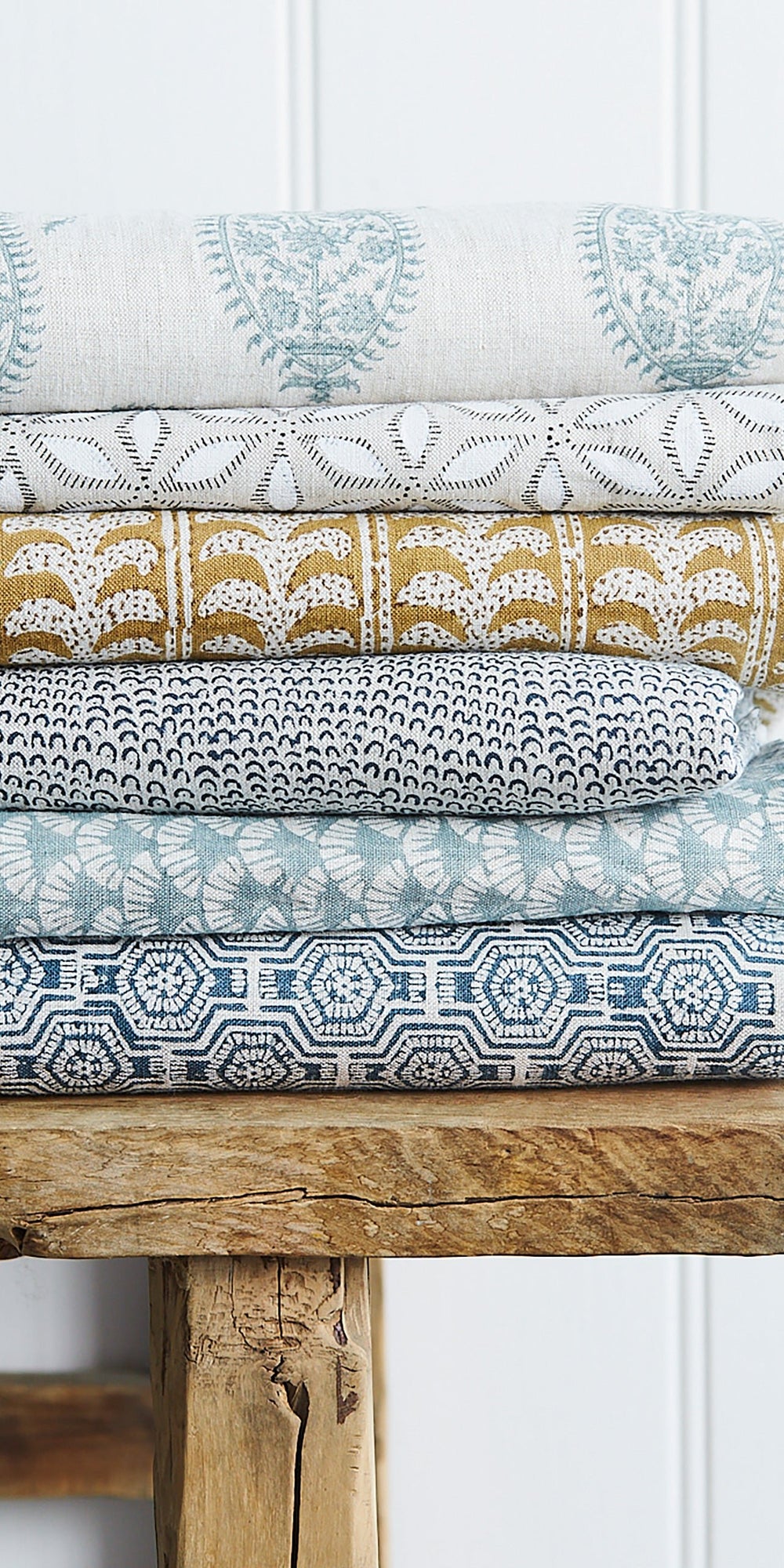 Luxor Saffron Linen in - Fabric - Walter G Australia