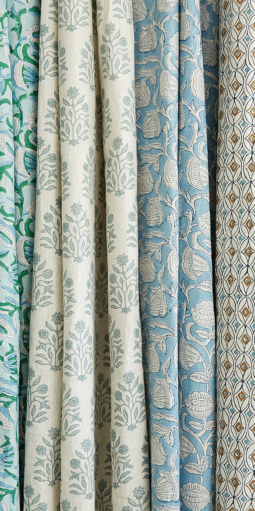 Marbella Emerald Linen in - Fabric - Walter G Australia