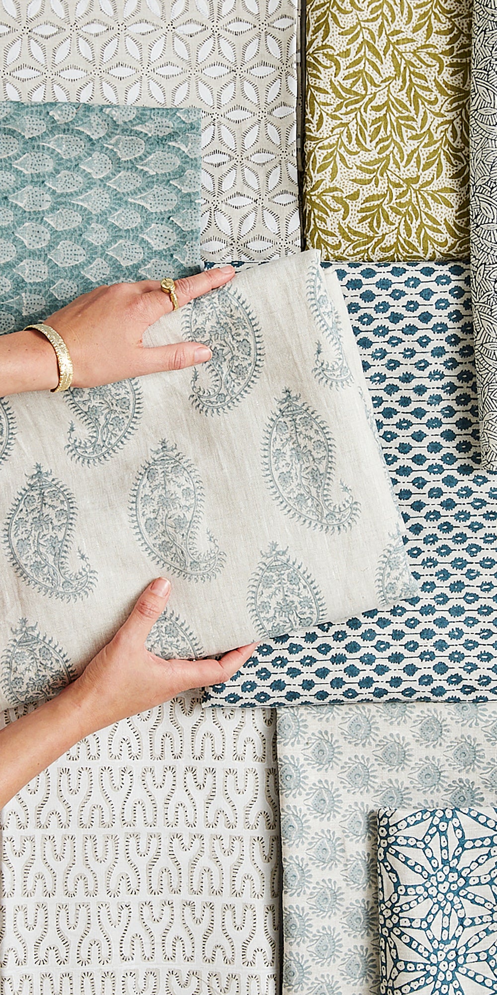 Siam Pacific Blue Linen in - Fabric - Walter G Australia