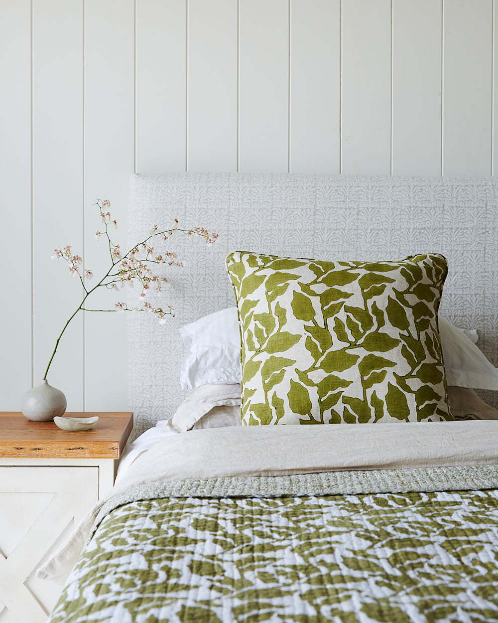 Anjuna Chalk Linen in - Fabric - Walter G Australia