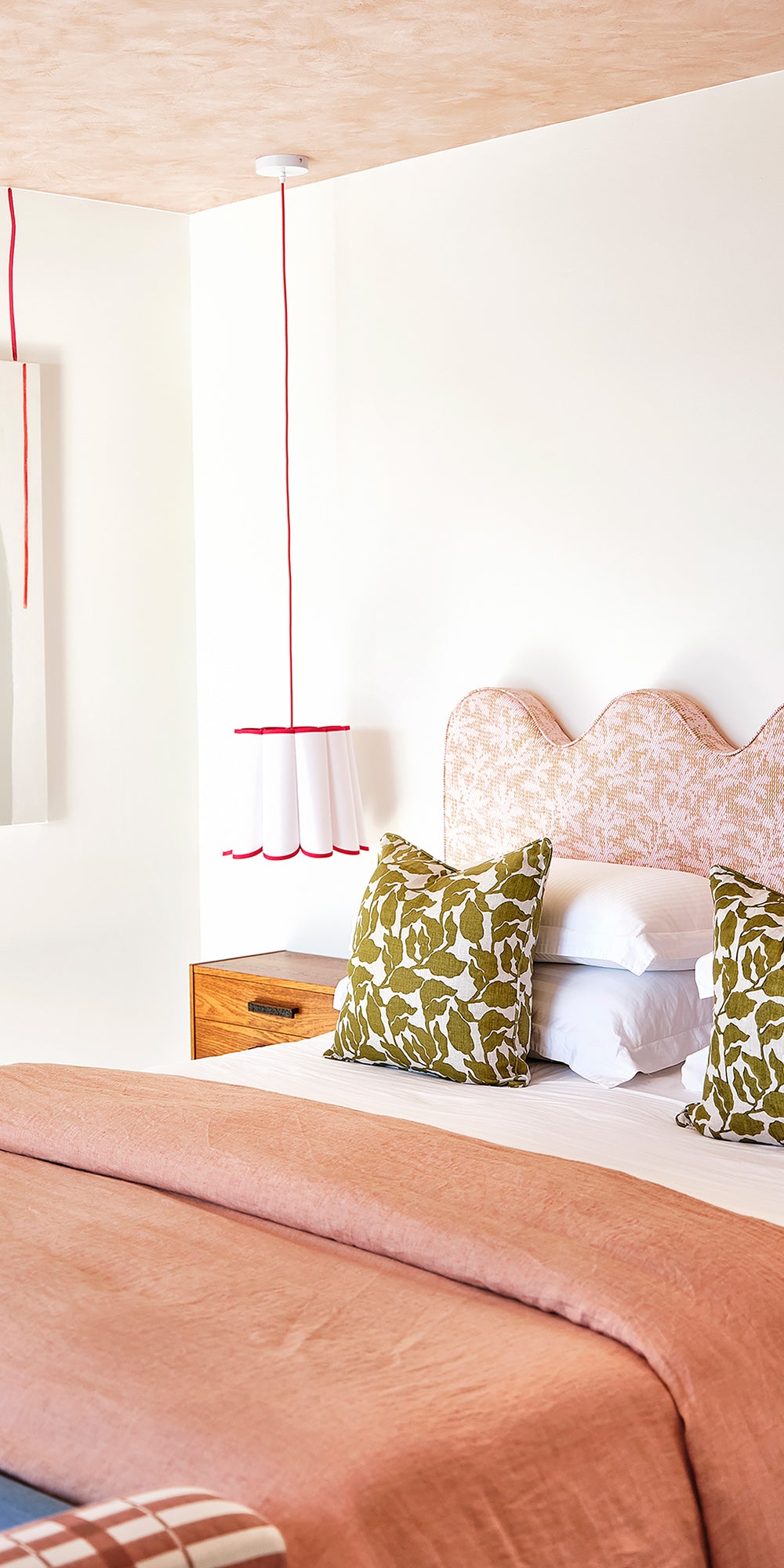Flores Moss Linen in - Fabric - Walter G Australia