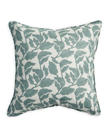 Flores Celadon Cushion