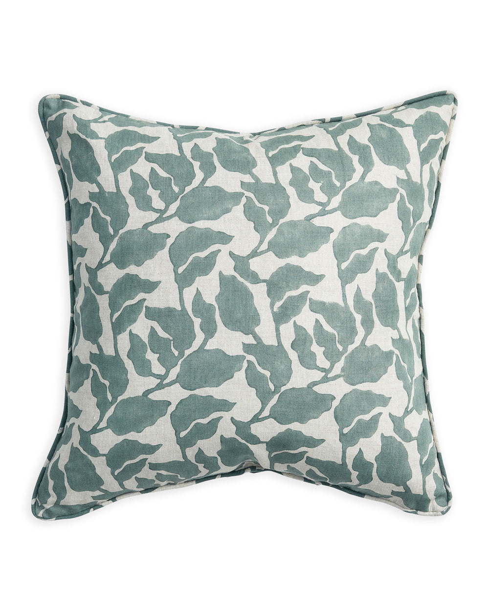 Flores Celadon Cushion