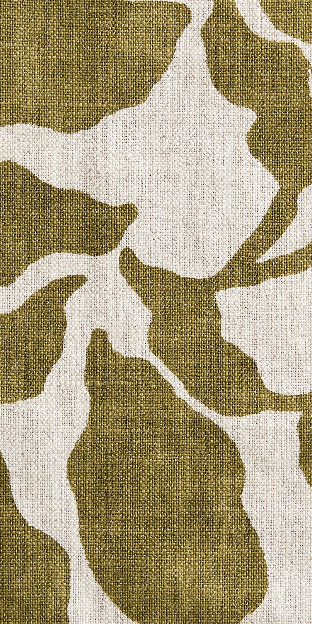 Flores Moss Linen in - Fabric - Walter G Australia