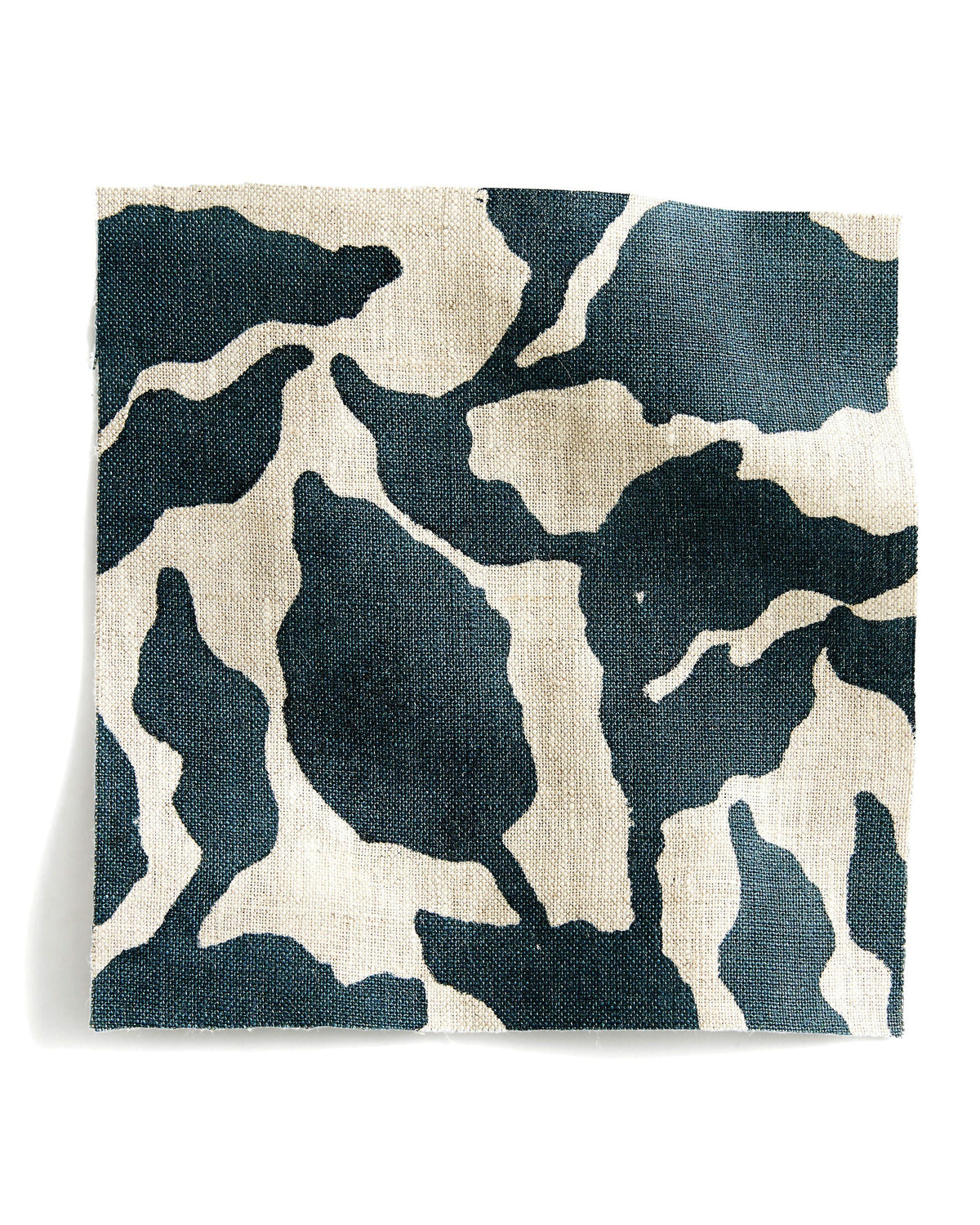 Flores Pacific Blue Linen