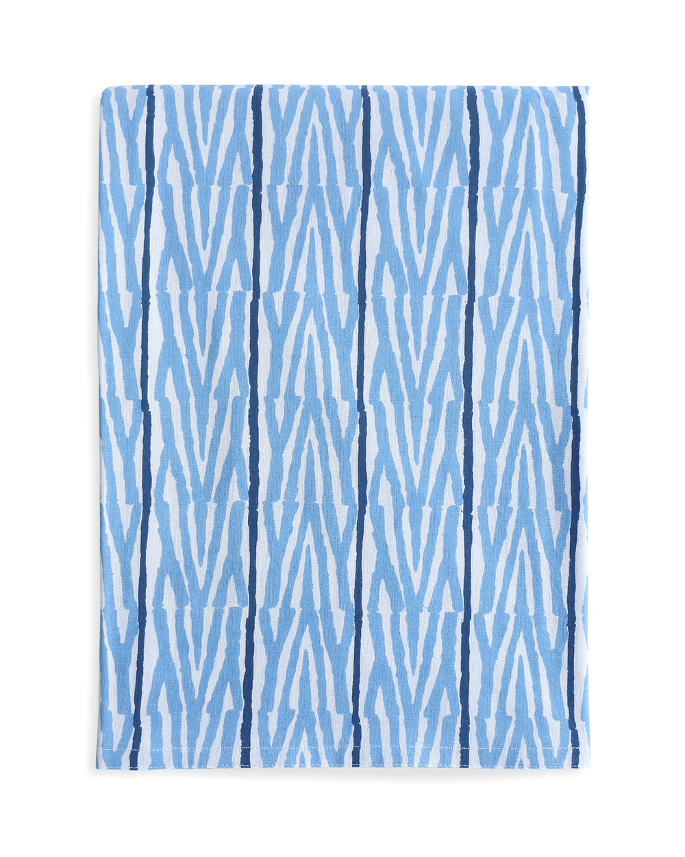 Fuji Azure cotton tablecloth 150x280cm