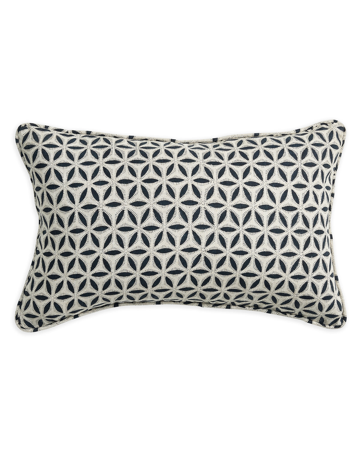 Hanami Indian Teal Rectangle Cushion