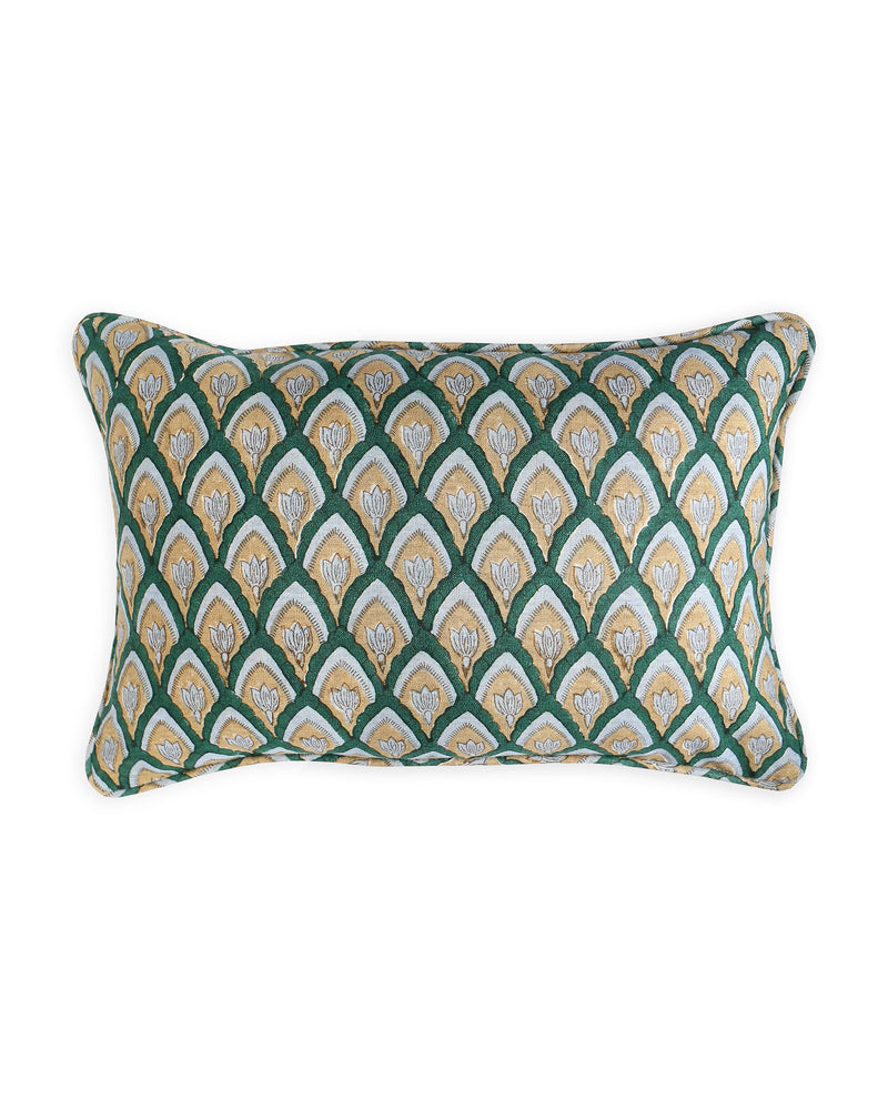 Haveli Byzantine linen cushion
