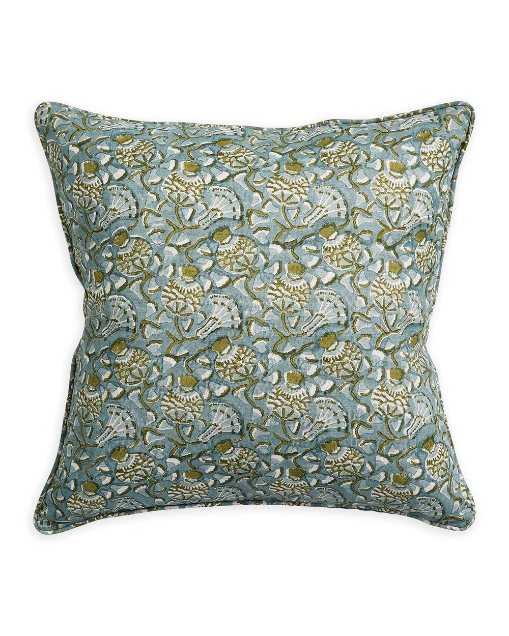 Iznik Celadon Moss Cushion