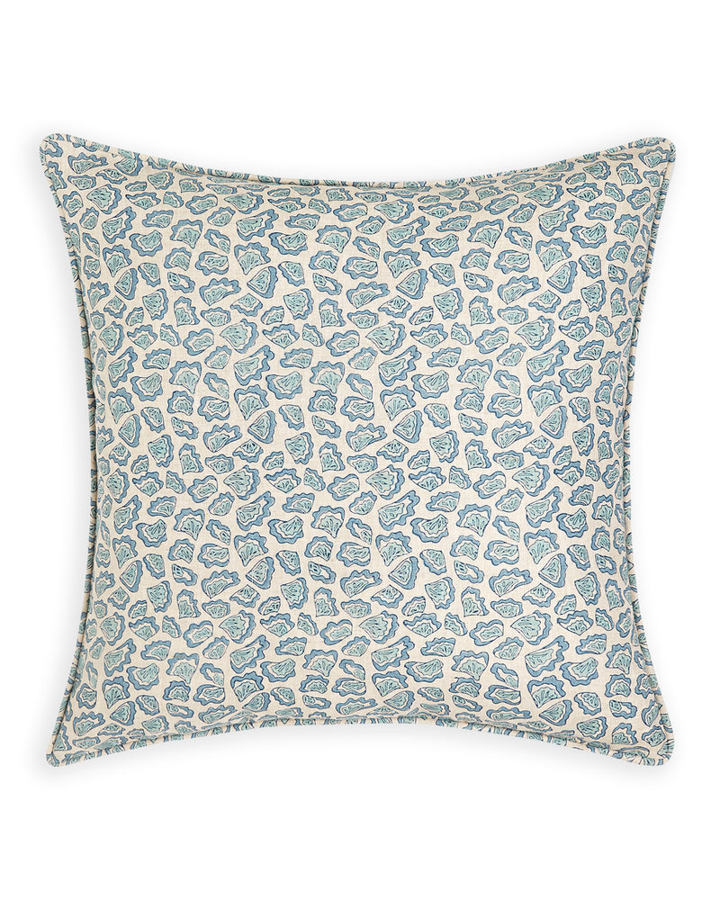 Kauai Fresh Azure linen cushion