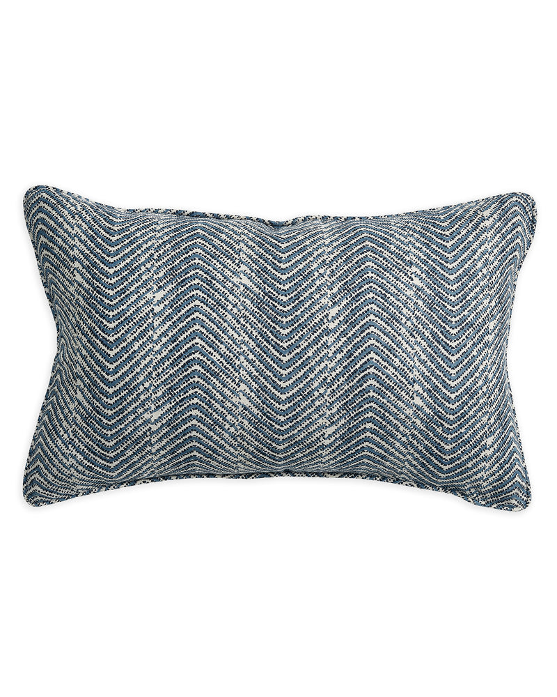 Laharia Azure linen cushion