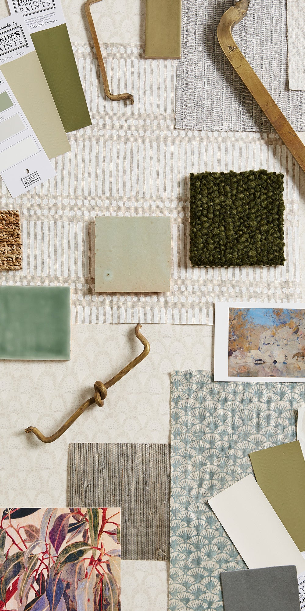 Sensu Celadon Linen in - Fabric - Walter G Australia