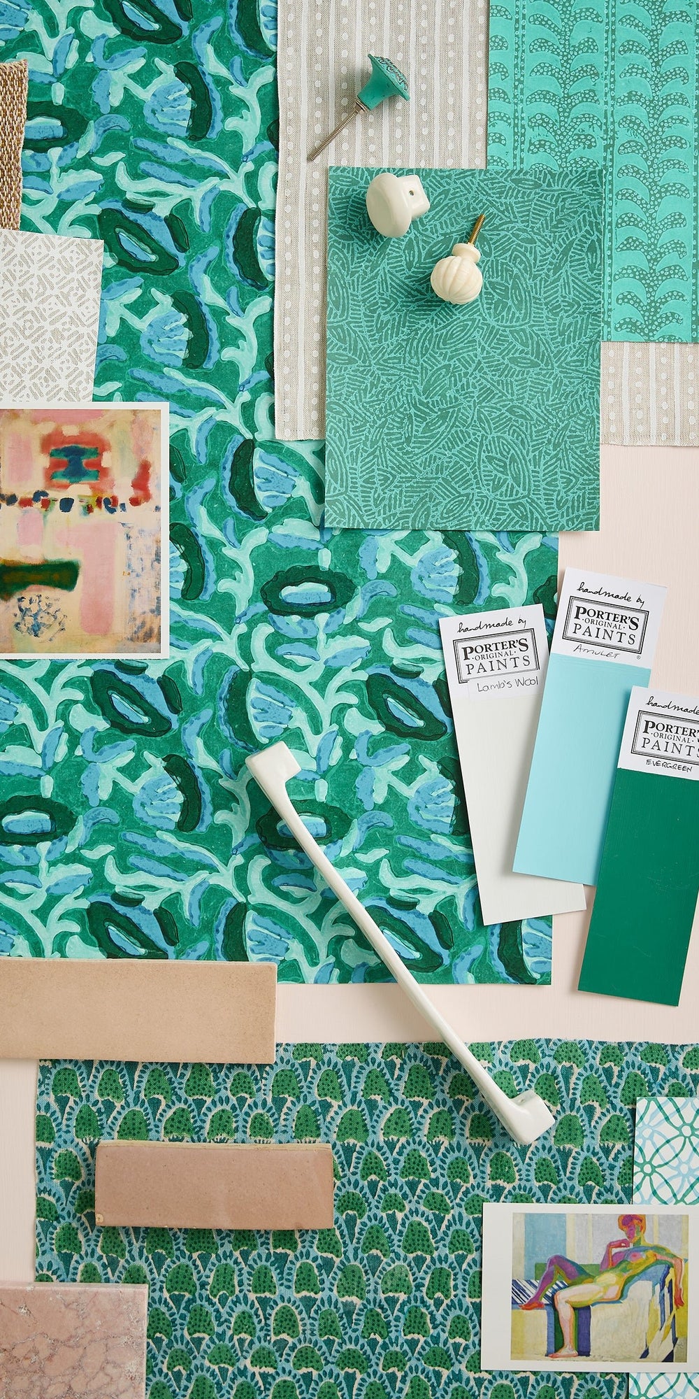 Luxor Malachite Wallpaper in - Wallpaper - Walter G Australia