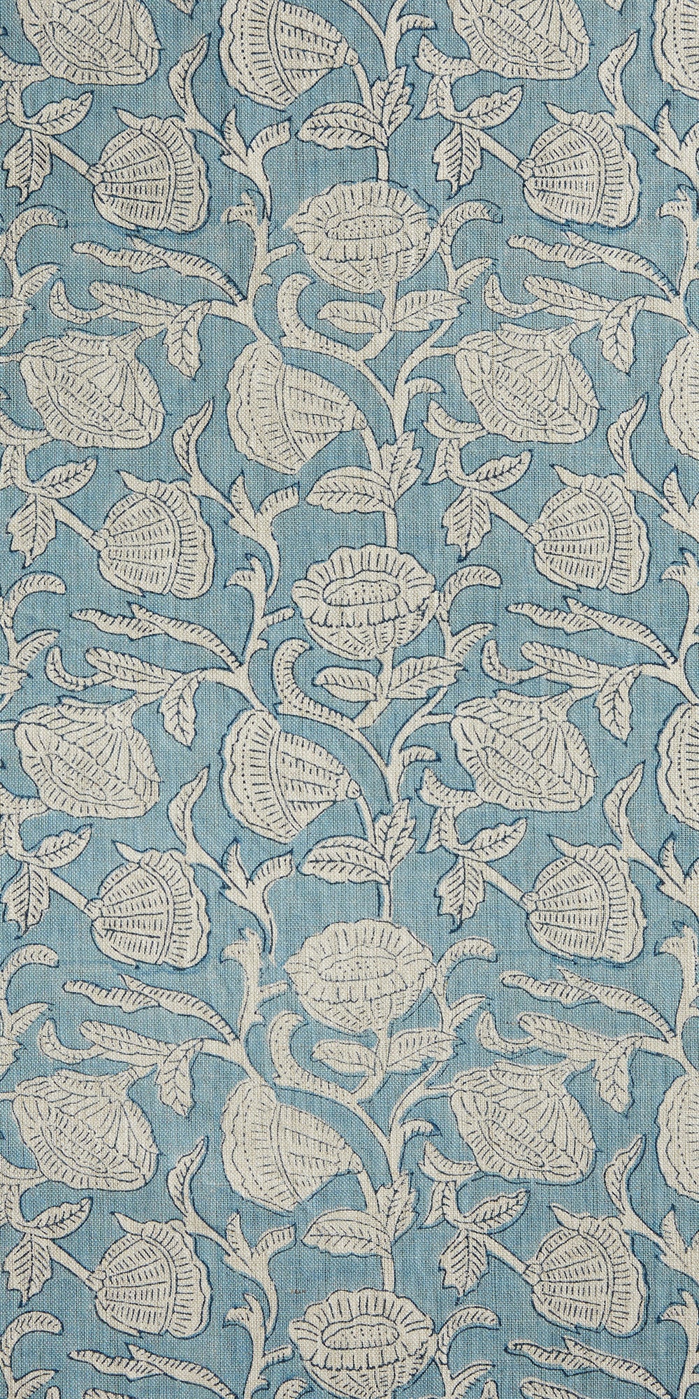 Marbella Azure Linen in - Fabric - Walter G Australia