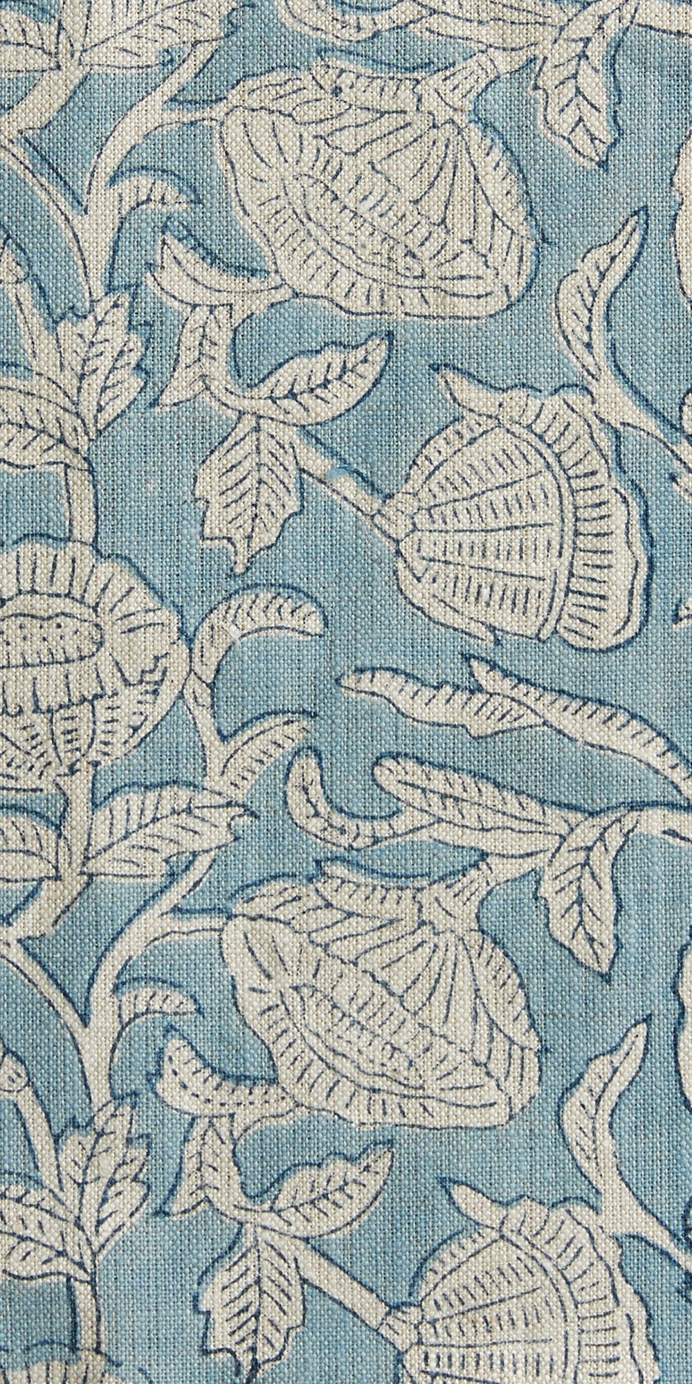Marbella Azure Linen in - Fabric - Walter G Australia
