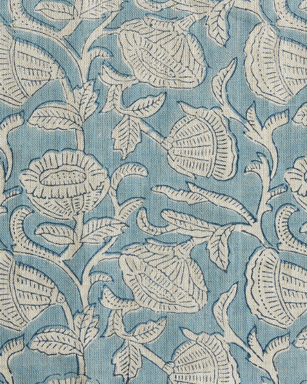 Marbella Azure Linen in - Fabric - Walter G Australia