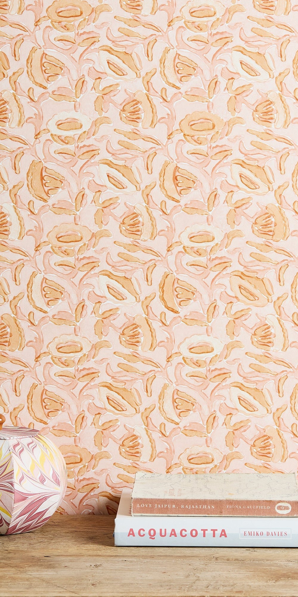 Marbella Papaya Wallpaper in - Wallpaper - Walter G Australia