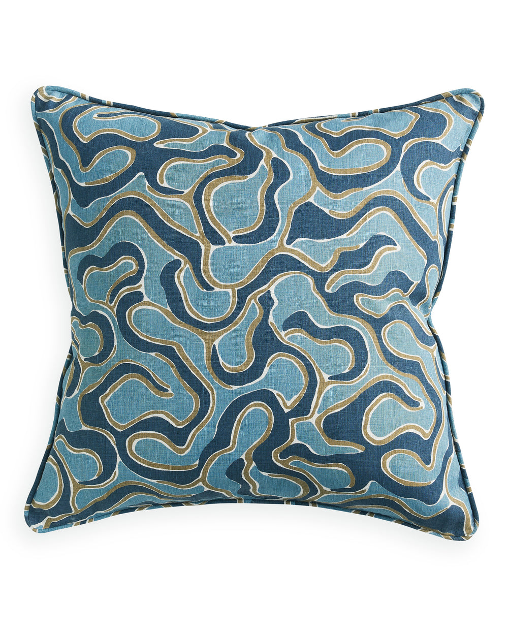 Murano Fresh Azure Cushion in - Cushions - Walter G Australia