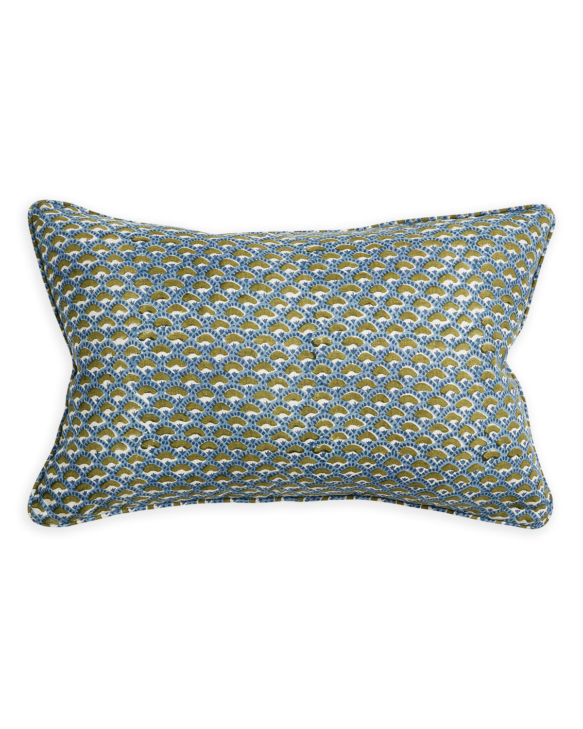 Naples Moss Azure Cushion