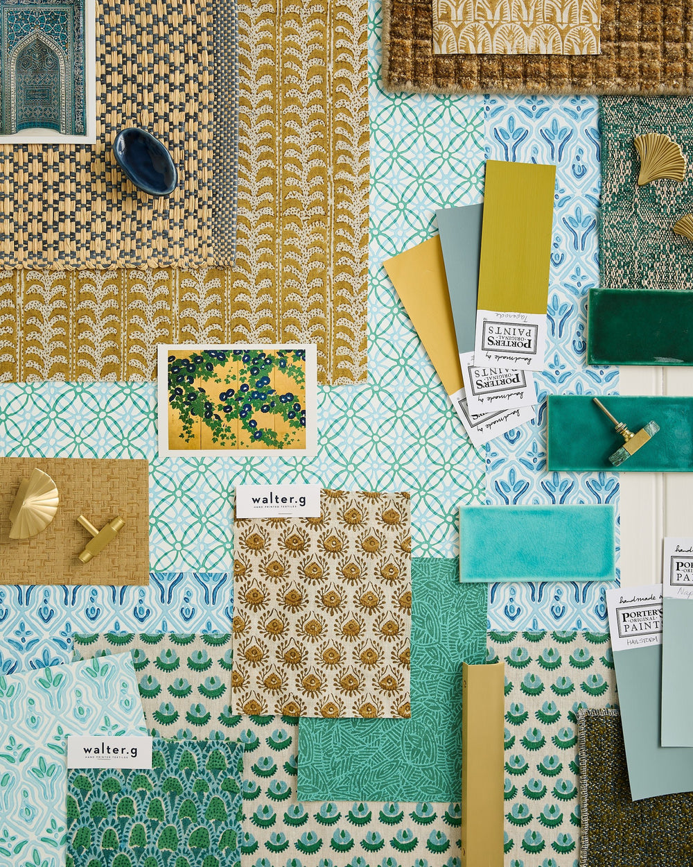 Praiano Seaglass Wallpaper in - Wallpaper - Walter G Australia