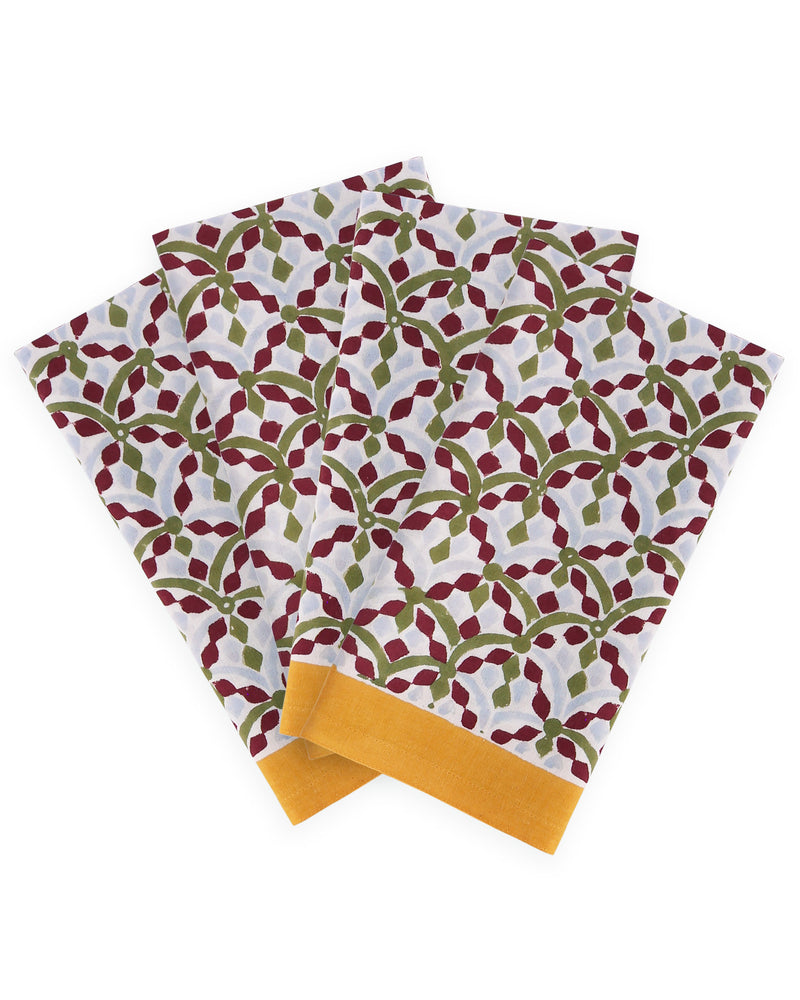 Positano Golden Napkins in - Napkins - Walter G Australia