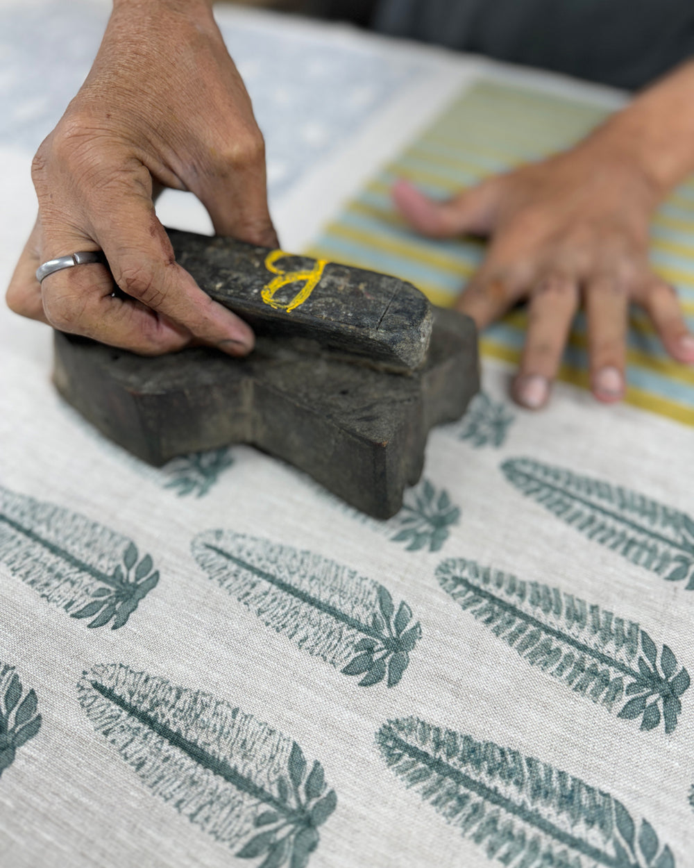 Akola Celadon Cushion