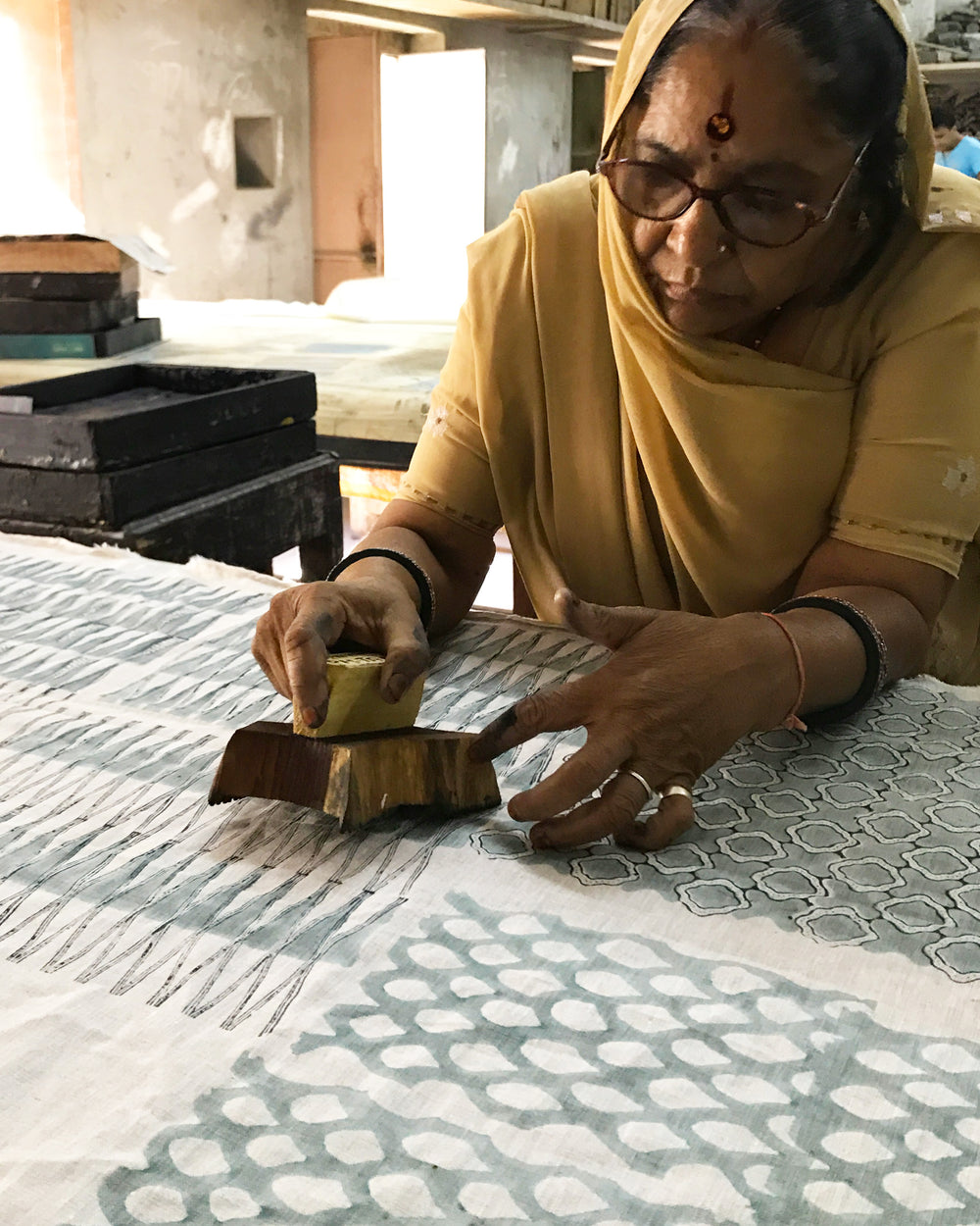 Sula Celadon Cushion