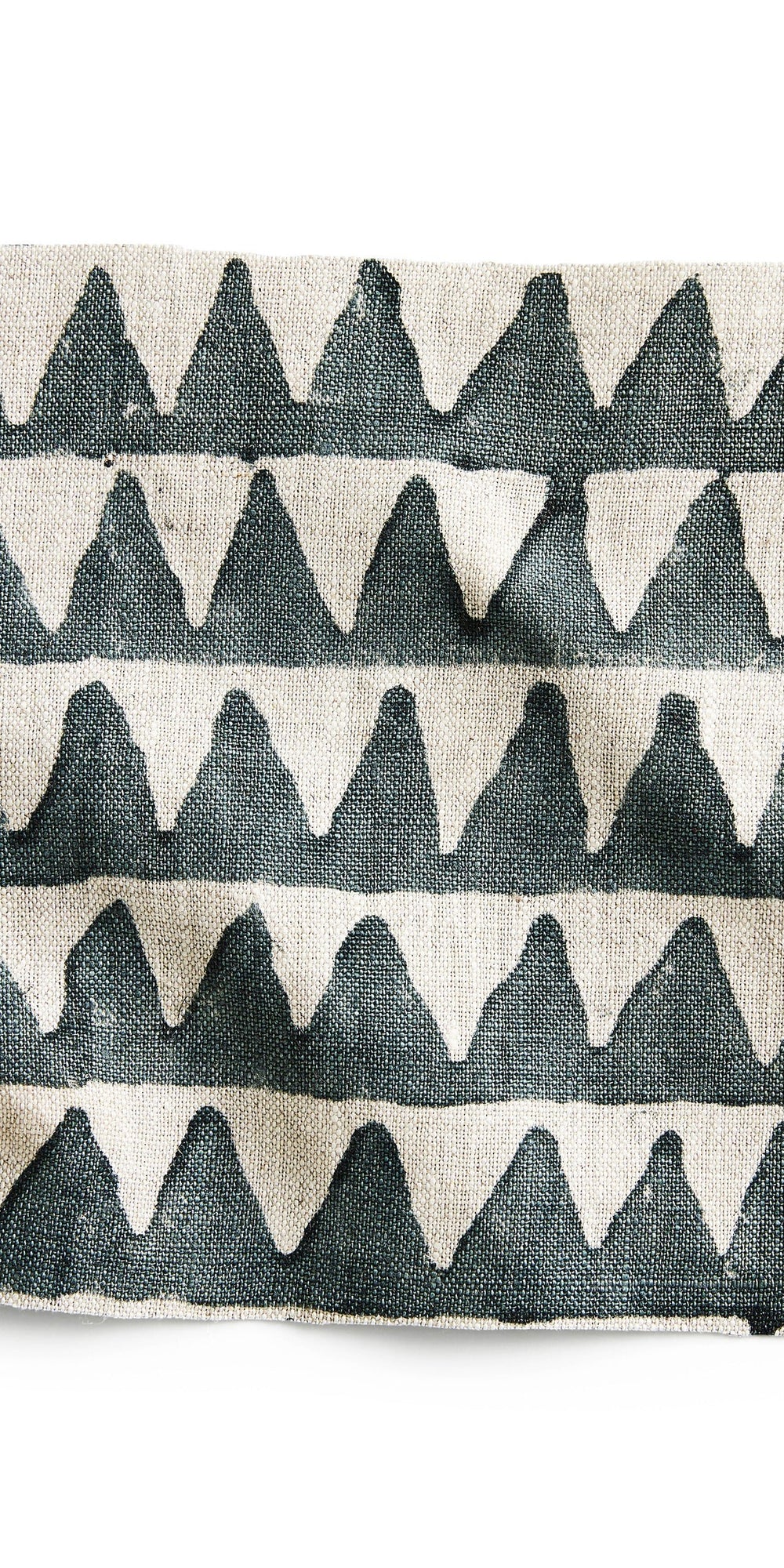 Pyramids Slate linen swatch in - Swatches - Walter G Australia